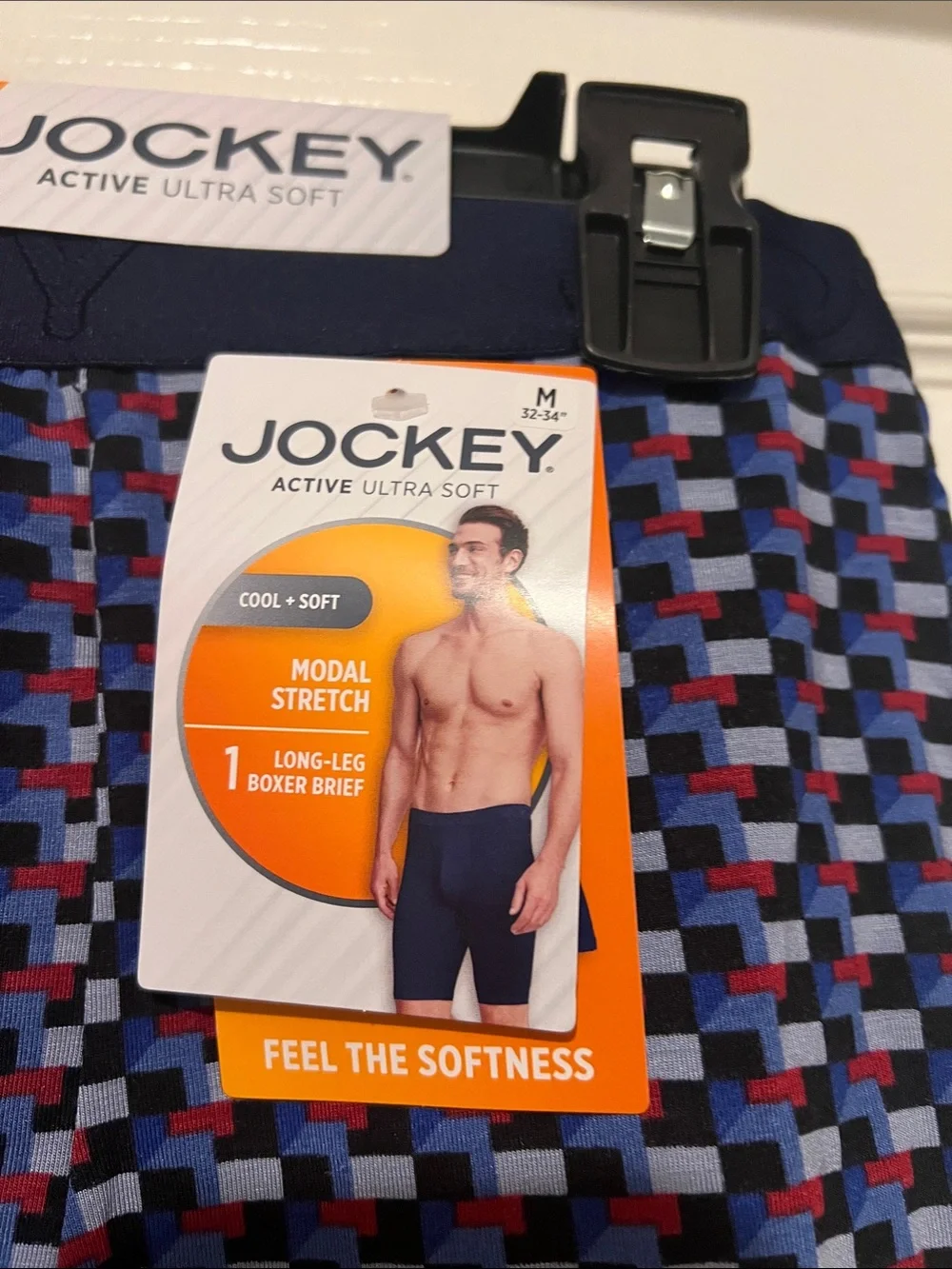 NWT JOCKEY active ultra soft long leg boxer briefs